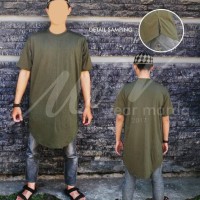Jual Kaos Polos Islami Model Gamis Pakistan Hijau Army Murah