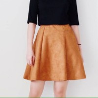 Jual suede skirt Murah