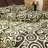 Jual BEDCOVER SET CHELSEA 180 X 200 X 20 KING NO1 - GOLD HARMONIS Murah