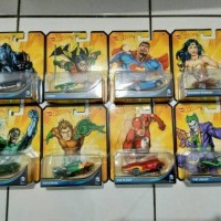 Jual hot wheels DC 1 set @49900 batman superman the flash joker dll Murah
