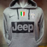 Jual JAKET HOODIE SWEATER BASEBALL BOLA JUVENTUS ABU Murah
