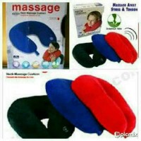 Jual BANTAL PIJAT LEHER NECK MASSAGE Murah
