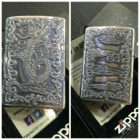 Jual Original Zippo Dragon 2 sides Murah