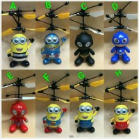 Jual Flaying Toy Helikopter Kartun Toys Mainan Anak Drone Sensor Terbang Murah