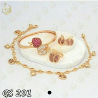 Jual ( GS 291 ) Set Perhiasan / Xuping / Lapis emas Murah