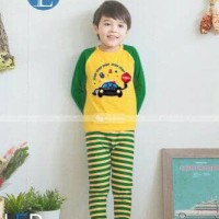 SALE - GW143 #E (baju tidur anak import - LED shirt)