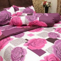 Jual BEDCOVER SET CHELSEA 180 X 200 X 20 KING NO1 - GOLD ROXY Murah