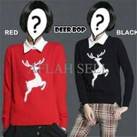 Jual BNM DEER BOP BLOUSE Murah