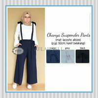 Jual CVF Tunik/Baju Wanita/Sabrina/ Atasan/Chanya Suspender Pants Murah