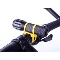 Jual Dudukan Senter Sepeda Silicone Strap Bike Bracket Mount (Terbaru) Murah