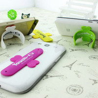 Jual stand hp handphone mount docking mini elastis TOUCH-U murah - HCR009 Murah