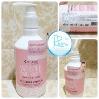 Jual HV5793 SHOWER CREAM WHITE COLLAGEN SCENTIO BEAUTY KODE BIS5847 Murah
