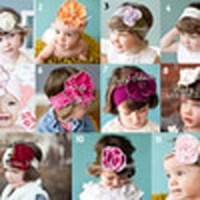 Jual a354 Bandana Bunga Top Baby Top Baby Headband Murah
