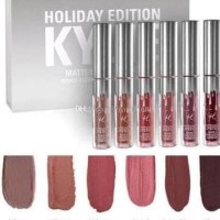 Jual Kosmetik Korea Holiday Hexa - / Kylie Birthday Edition Isi 6 Lip Kit Murah