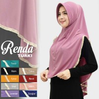 Jual Hijab Renda Turki Pad Antem Murah Premium Murah