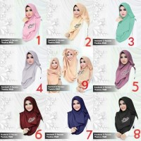Jual Kerudung/Hijab Instant 2faces Tazkia PAD Murah Premium Murah