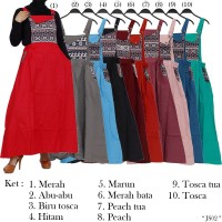 Jual Baju Muslim I Gamis Jersey I Gamis Syari I Busana Muslim I BGJ0759 Murah