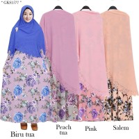 Jual Baju Muslim I Gamis Jersey I Gamis Syari I Busana Muslim I BGJ0758 Murah
