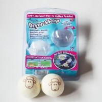 Jual DRYER SHEEP BALL Bola Ajaib Pelembut Laundry Pakaian Baju Kotor Murah Murah