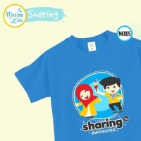 KAOS ANAK / BAJU ANAK / KAOS ANAK ISLAMI / KAOS ANAK MUSLIM - XS MK005