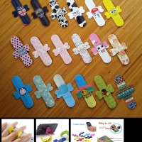 Jual Touch U Karakter Motif - One Touch Silicone Stand Phone Handphone Grip Murah