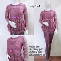 Jual PEPLUM LACE DUSTY PINK Murah