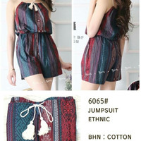 Jual jumpsuit import ethnic 6065 / 34811 Murah