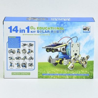 Jual MAINAN SOLAR CELL KIT 14in1 / 14 in 1 mainan edukasi DIY robot Murah