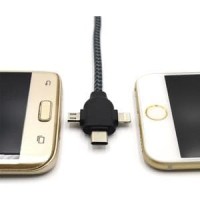 Jual Kabel Charger 3 in 1 Type C/Micro USB/Lightning Diskon Murah