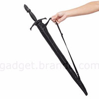Jual Samurai Umbrella - Payung Pedang Golf Fiber Hitam Mobil Unik Besar Murah