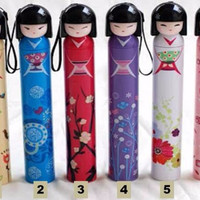 Jual Payung model Geisha Jepang BIRU Murah