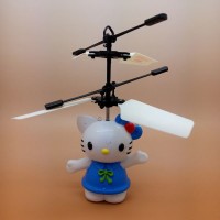 Jual New #IA004 - Flying Toy Mainan Anak Terbang Minion Hello Kitty Frozen Murah