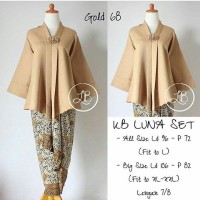 Jual TERBARU setelan kebaya floy kutu baru gold 68 NEW Murah