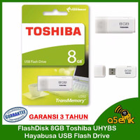 Jual FlashDisk 8GB Toshiba Hayabusa USB Flash Drive UHYBS Murah