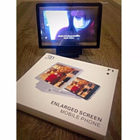 Jual Kaca Pembesar Layar HP Enlarge Screen Magnifier Bracket Stand 3D for S Murah