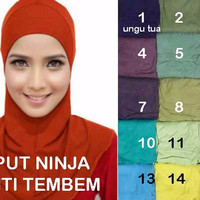 Jual Ciput Ninja Antem MURAH Murah