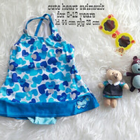 Jual PROMO baju renang anak cewek (cute heart swimsuit) Murah