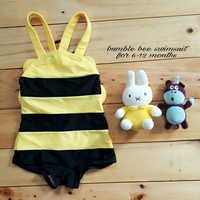 Jual PROMO Jual baju renang anak cowok (bumble bee swimsuit) murah Murah