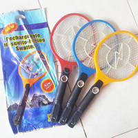 Jual Rechargeable raket nyamuk senter - Murah Murah