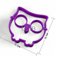 Jual Burung Hantu cetakan omelette telur owl shape silicone mold - Murah Murah