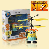 Jual Flying Minion terbang sensor doll boneka - Diskon Murah