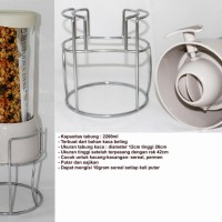 Jual Oxone Cereal Jar With Rack (OX-343) Murah