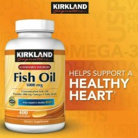 Jual Kirkland Signature Fish Oil Concentrate with Omega-3 Fatty Acids Murah