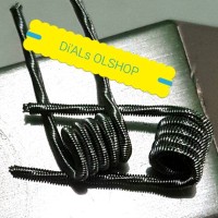 Jual CLAPTON COIL TRIPLE TWISTED RBA RDA RTA RDTA PLUS COTTON BALL ORGANIC Murah