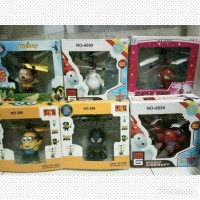 Jual Flying Toy Mainan Anak Terbang Minion Baymax Frozen Mickey Handsensor Murah