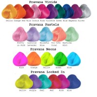 Jual Pravana ChromeSilk Vivids Locked In Silver Hair Manic Panic Ombre USA Murah