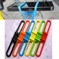 Jual Silicone Strap Bike Bracket Mount Holder Flashlight Senter Sepeda Murah