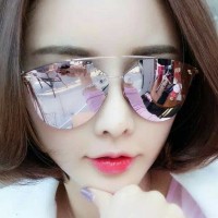 Jual kacamata fashion korea premium sunglasses prizm effect kc 99 pink Murah
