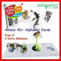 Jual Kartu Animal 4D Terlaris Bonus Kartu Makanan Hewan Murah