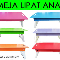 Jual Paling Murah Meja Lipat Anak/Meja Laptop/Meja Belajar Mini Murah